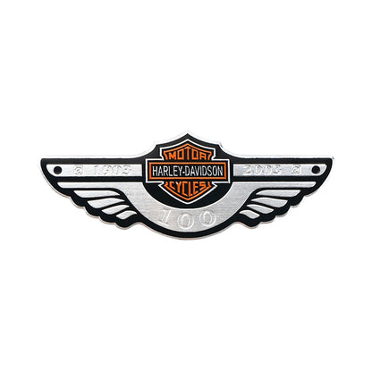 Metal Classic HD Motorcycle Logo Stickers by RiderOut™