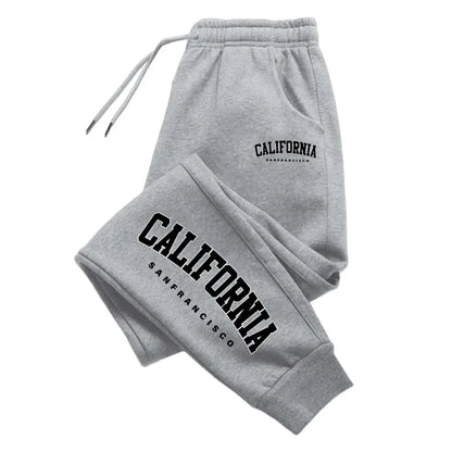 California Fashion Print Casual Jogger Pants by RiderOut