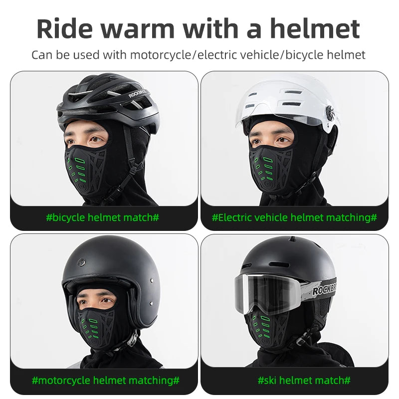 Winter Full Face Windproof Warm Motorcycle Bandana by RiderOut™