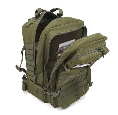 Military Tactical Backpack 45L Large  by RiderOut™