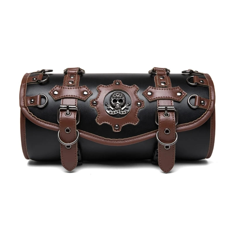 Punk Styles Motorcycle Storage Saddlebag PU Leather Bag by RiderOut