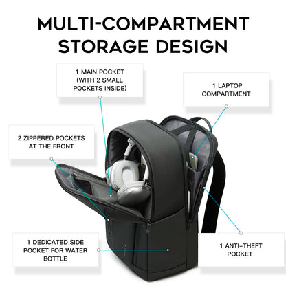 Casual Multi-Pockets Big Capacity Daily Backpack by RiderOut™