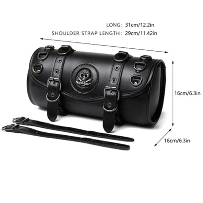 Punk Styles Motorcycle Storage Saddlebag PU Leather Bag by RiderOut