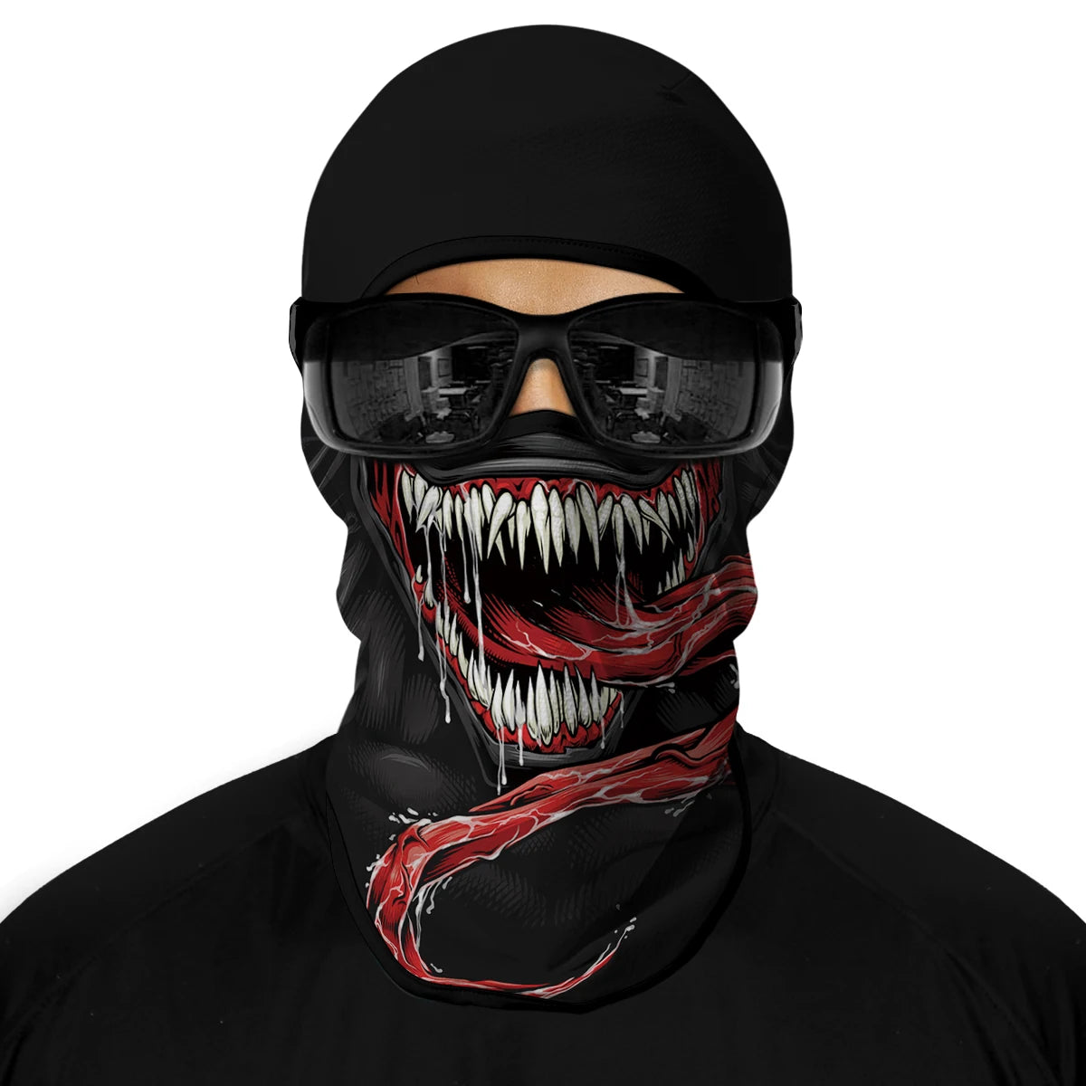 Motorcycle 3D Balaclava Full Face Bandana by RiderOut™