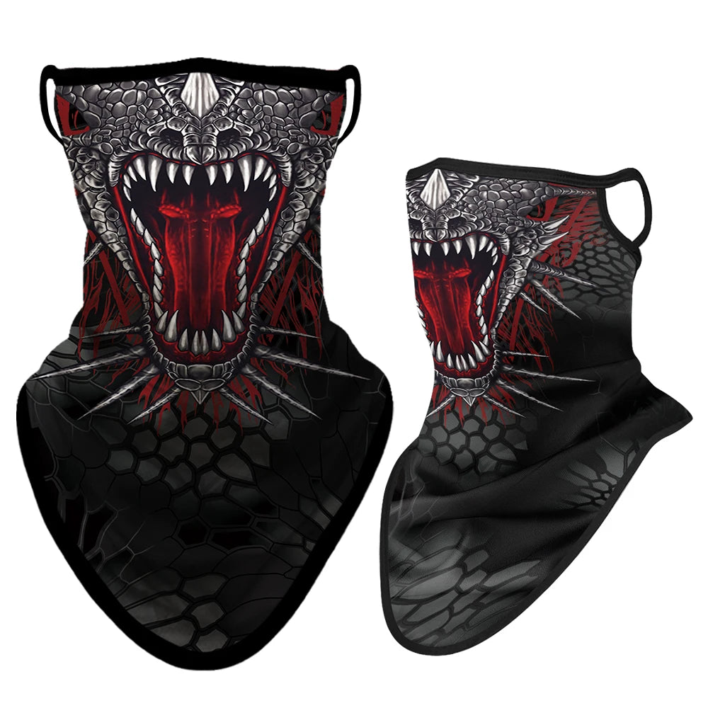 Breathable Skull Neck Gaiter Bandana by RiderOut™