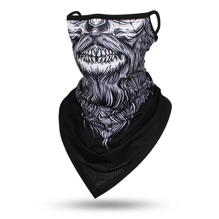 Skull Breathable Hanging-ear Bandana by RiderOut™