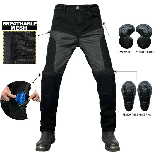 2025 Upgraded Motorcycle Riding Pants With Breathable Net by RiderOut™