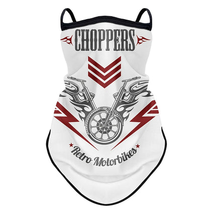 Retro Motorcycle Anti-UV Outdoor Bandana by RiderOut™