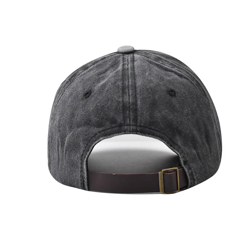 Retro Style Washed Moto Riders Baseball Cap by RiderOut