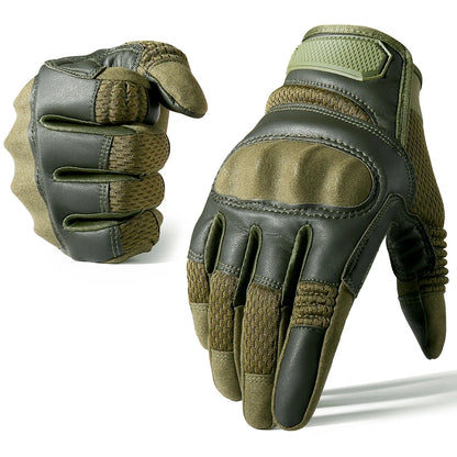Non-slip Protective Motorcycle Full Finger Gloves by RiderOut™