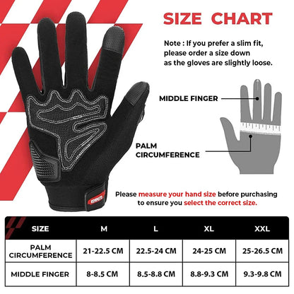 Motorcycle Protective Gloves by RiderOut™