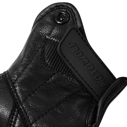 Full Finger Perforated Retro Racing Gloves by RiderOut™