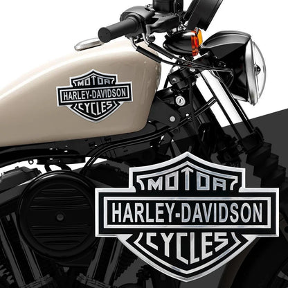 Metal HD Motorcycle Logo Stickers by RiderOut™