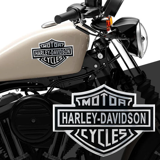Metal HD Motorcycle Logo Stickers by RiderOut™