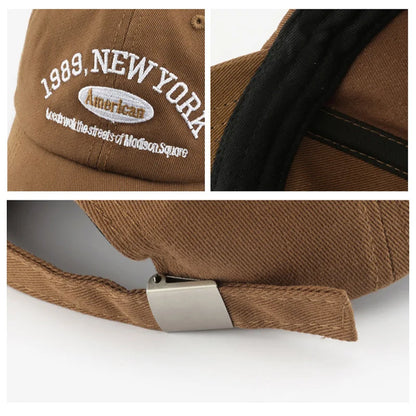 1989 New York Letters Embroidery Baseball Hats by RiderOut™