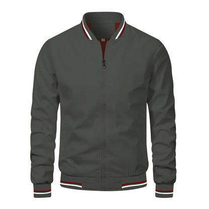 Casual Slim Fit  Bomber Jacket by RiderOut