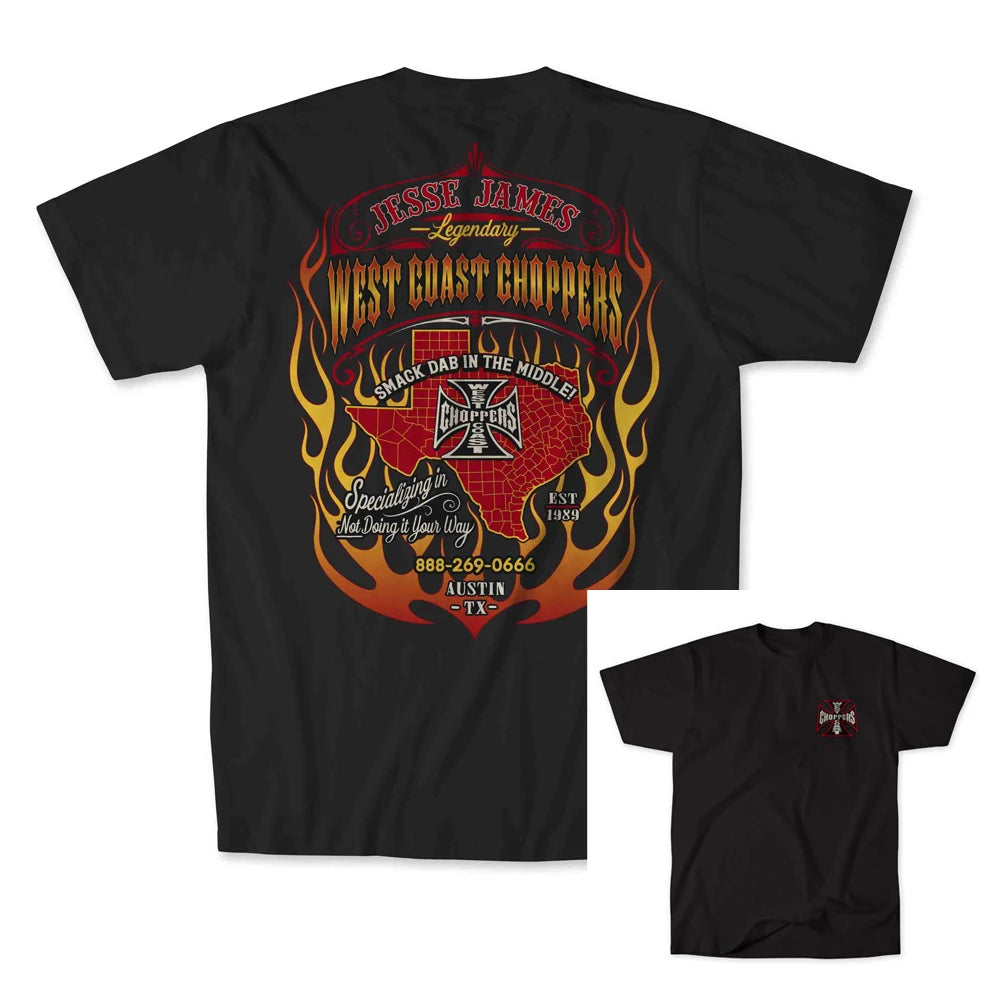 West Coast Choppers Print T-Shirt by RiderOut™