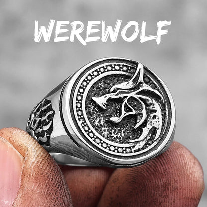 Viking Wizard Wolf Paw Ring by RiderOut™