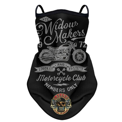 Retro Motorcycle Anti-UV Outdoor Bandana by RiderOut™