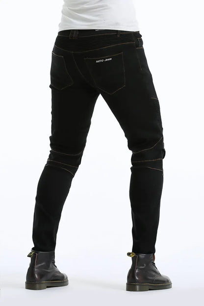 Denim Motorcycle Riding Jeans Trousers by RiderOut™