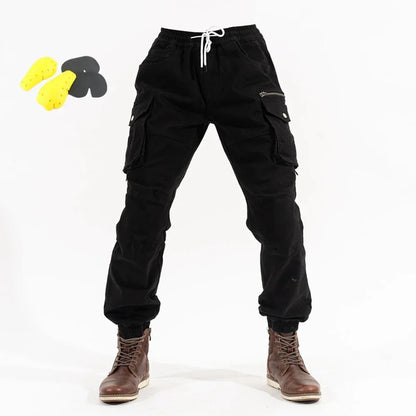 Motorcycle Riding  Durable Protective  Cargo Pants by RiderOut™
