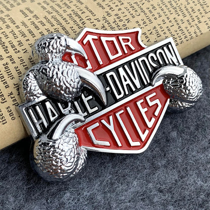 HD Eagle Claw Metal Decorative Logo by RiderOut™