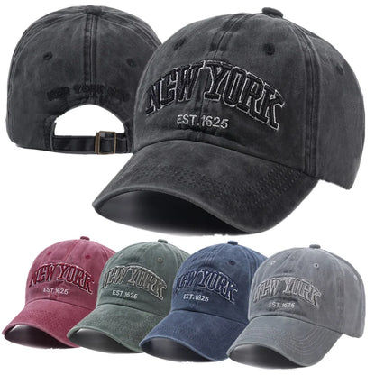 New York Washed Cotton Cap by RiderOut™