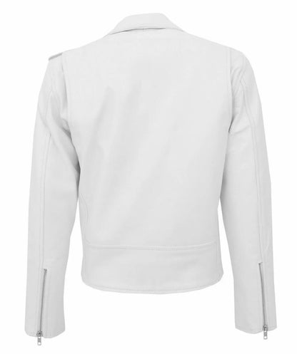 Slim Fit PU Leather Motorcycle Jacket by RiderOut