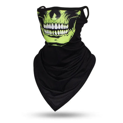 Skull Breathable Hanging-ear Bandana by RiderOut™