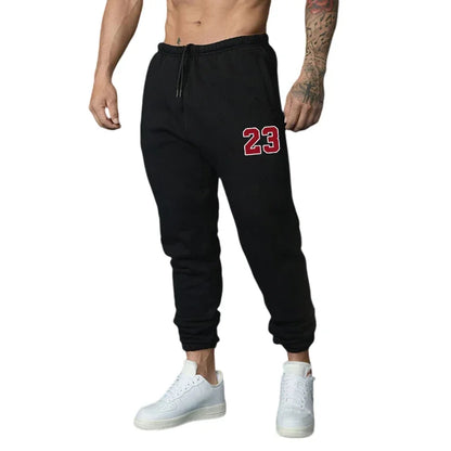 23 Letter Casual Sports Jogging Pants by RiderOut