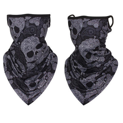 Skull Breathable Hanging-ear Bandana by RiderOut™