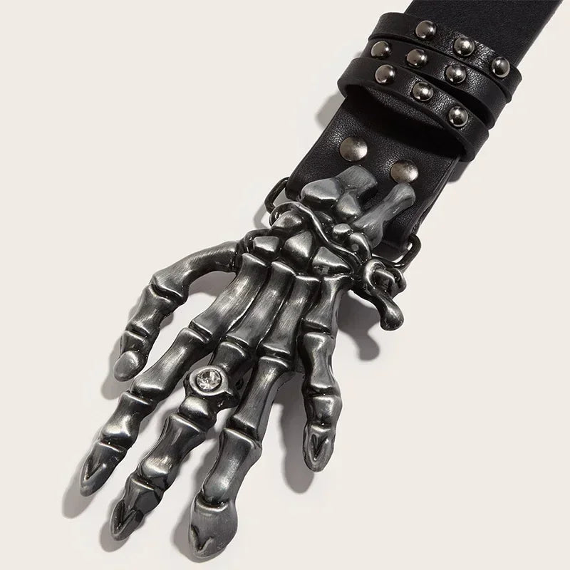 Halloween Skeleton Hand Belt by RiderOut