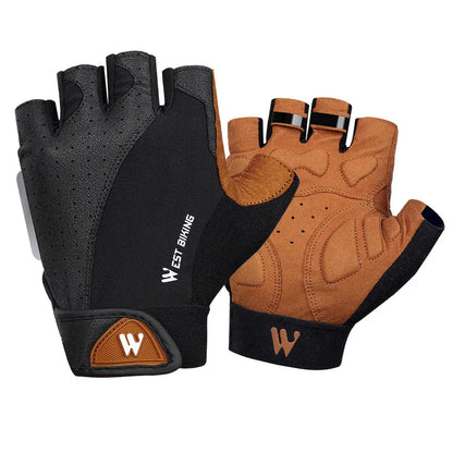 Half Finger Riding Motorcycle Gloves by RiderOut™