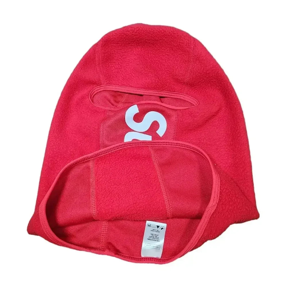Red SUPREME Print Full Face Motorcycle Bandana by RiderOut™