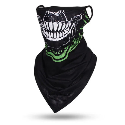 Skull Breathable Hanging-ear Bandana by RiderOut™