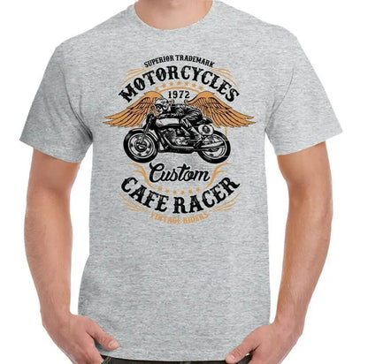 Oldschool CAFERACER Motorcycle T-shirt by RiderOut™