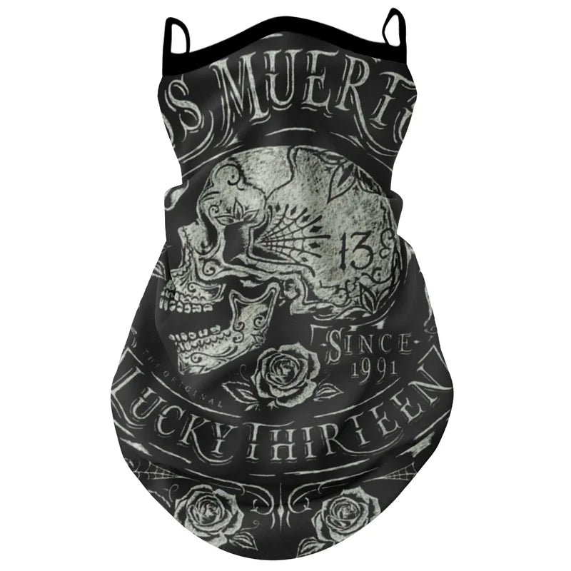 Retro Motorcycle Anti-UV Outdoor Bandana by RiderOut™