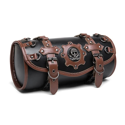 Punk Styles Motorcycle Storage Saddlebag PU Leather Bag by RiderOut