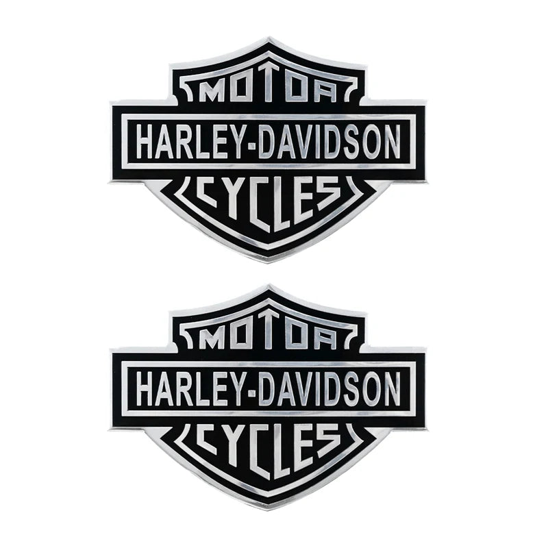 Metal HD Motorcycle Logo Stickers by RiderOut™