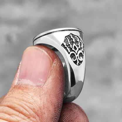 Viking Wizard Wolf Paw Ring by RiderOut™