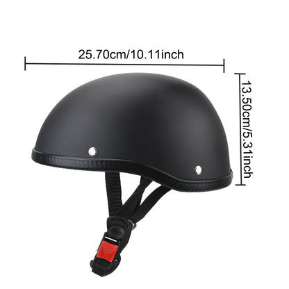 Smallest Skull Cap Motorcycle Helmet by RiderOut™