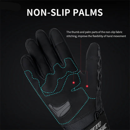 Breathable Motocross Protective Gloves by RiderOut™