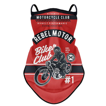 Retro Motorcycle Anti-UV Outdoor Bandana by RiderOut™