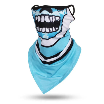 Skull Breathable Hanging-ear Bandana by RiderOut™