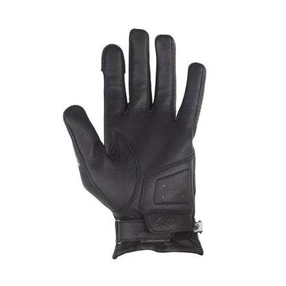 Black Helstons Motorcycle Gloves by RiderOut