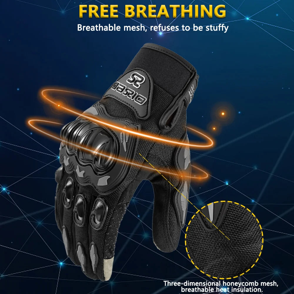 Non-slip Wear-resistant Motocross Racing Gloves by RiderOut™