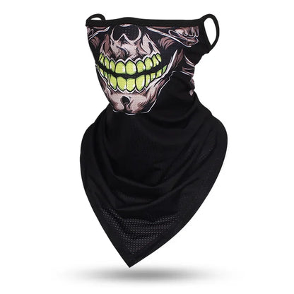 Skull Breathable Hanging-ear Bandana by RiderOut™