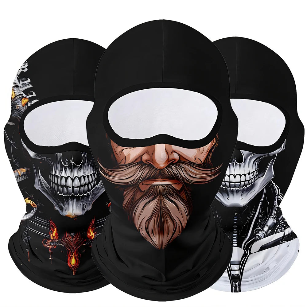 Designer Full Face  Motorcycle Bandana by RiderOut