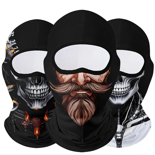 Designer Full Face  Motorcycle Bandana by RiderOut