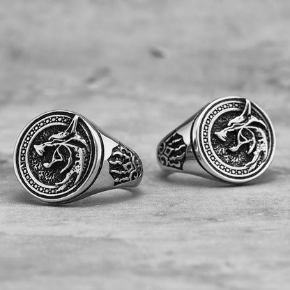 Viking Wizard Wolf Paw Ring by RiderOut™
